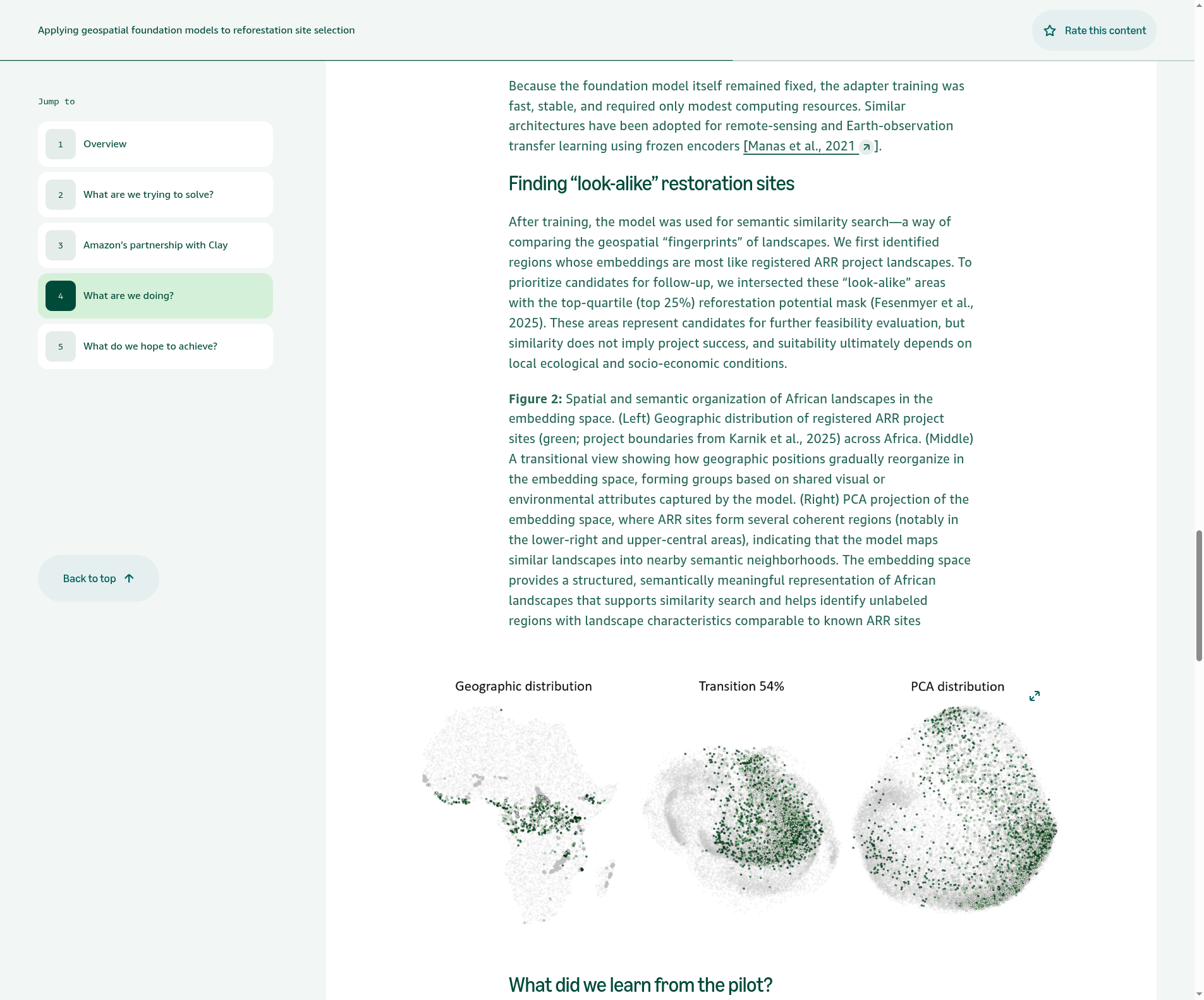 Reforestation Site Selection with Geospatial AI